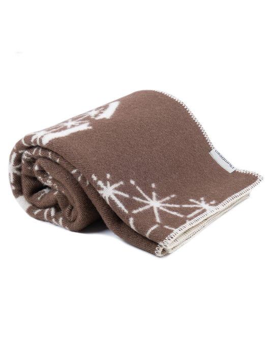 Alpine Sanctuary Blanket - Wishing Wool - Hearth Soil